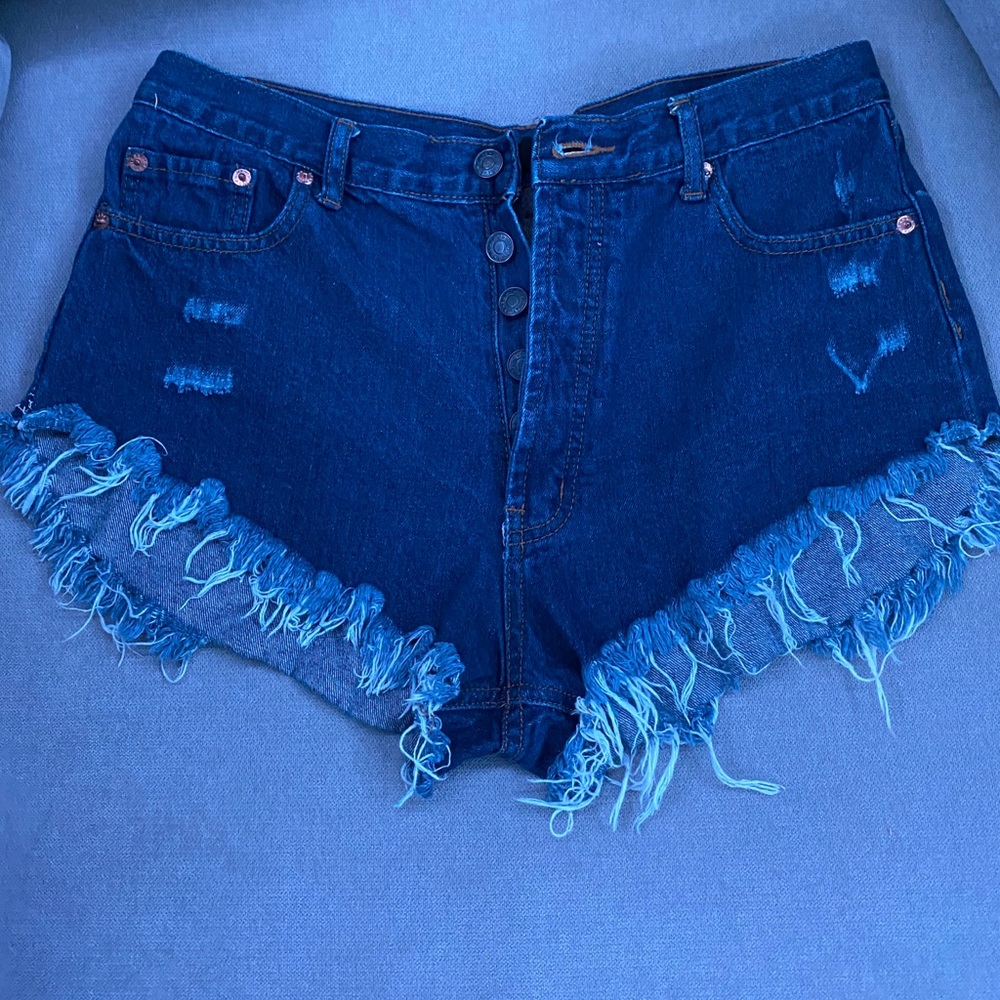 Forever 21 Brand Jean Shorts Size L, Possibly 13